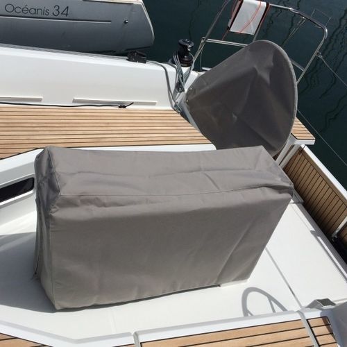 Защитный чехол стола кокпита - Oceanis 34.1 - TTOP Nautic - для парусника / из ПВХ / коричневый