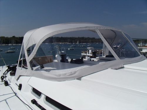 Крыша рубки для парусника - First 45 - TTOP Nautic - для кокпита / конструкция из нержавеющей стали / синяя