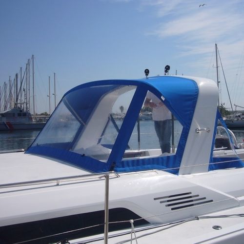 Крыша рубки для парусника - Oceanis 51.1 - TTOP Nautic - для кокпита / алюминиевая конструкция / конструкция из нержавеющей стали