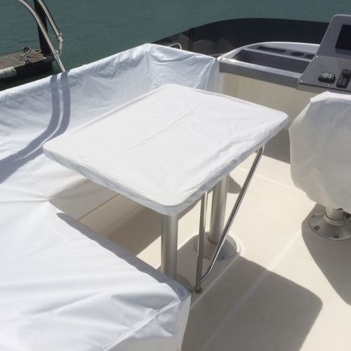 Защитный чехол для катера - Swift Trawler 41 Fly - TTOP Nautic - стола кокпита / из ПВХ / серый