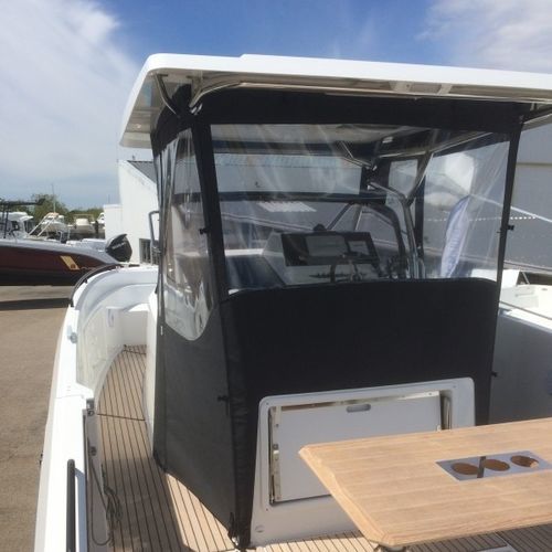Крыша кокпита для моторных катеров - Flyer 9 Space Deck - TTOP Nautic - для Bénéteau