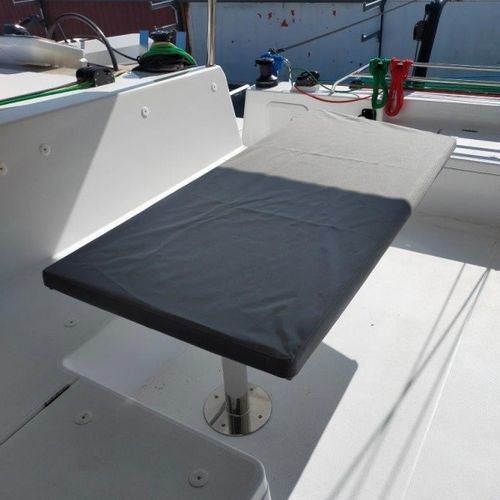 Защитный чехол для катера - Nautitech 44 Open - TTOP Nautic - стола кокпита / из ПВХ / серый