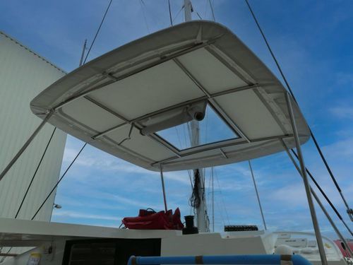 Ходовой тент для катера - Neel 43 - TTOP Nautic - для парусника / для катамарана / для кокпита