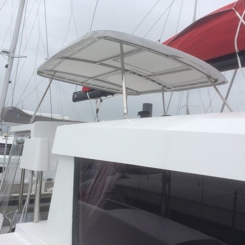 Ходовой тент для катера - Neel 47 - TTOP Nautic - для парусника / для кокпита / для поста управления