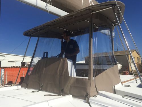 Крыша кокпита для моторных катеров - Bali 4.5 Fly - TTOP Nautic - для катамаранов / для Catana