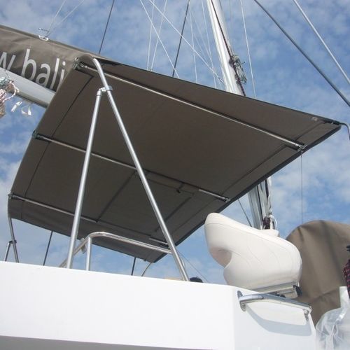 Ходовой тент для катера - Bali 4.3 - TTOP Nautic - для катамарана / для кокпита / конструкция из нержавеющей стали
