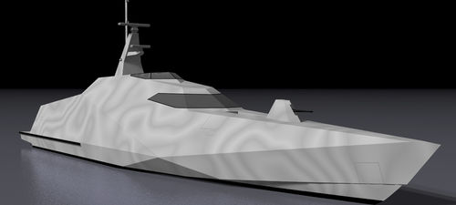 Специальное судно для ведения наблюдения - 32m - RRCS  - LOMOcean Design