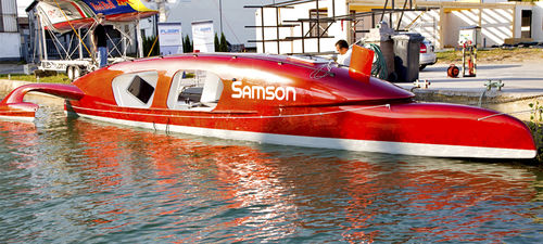 Быстроходный катер тримаран - Ocean Rower  - LOMOcean Design - с внутренним мотором