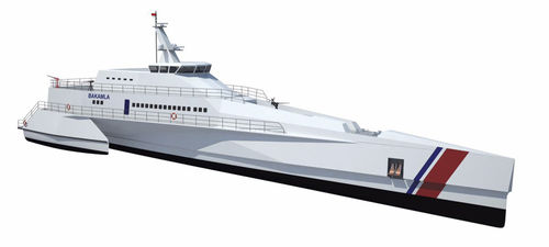 Профессиональный катер катер береговой охраны - NSB - LOMOcean Design - тримаран / с внутренним мотором