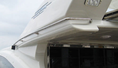 Поручень для катера - UMT MARINE LLC - из нержавеющей стали / из алюминия