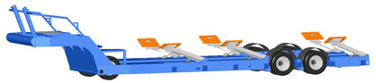 Дорожный прицеп - H20S  - Brownell Trailers LLC. / ROK Boat Stands - для тяжелых грузов / для катера / гидравлический