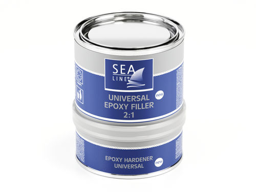 Двухкомпонентная штукатурка - UNIVERSAL  - Sea-Line Troton sp. zo.o. - эпоксидная / для обработки с помощью осмоса / для дерева