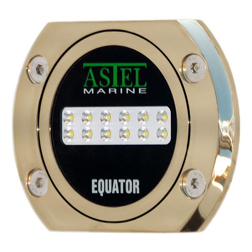 Подводное освещение для катера - EQUATOR MSR1280 - ASTEL MARINE - для яхты / светодиоды RGB / поверхностный монтаж