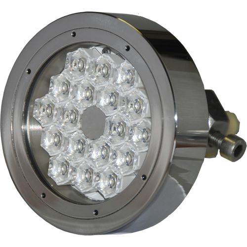 Подводное освещение для яхты - CONVEX MTH18240S - ASTEL MARINE - LED / фитинг, проходящий через корпус / с утопленным монтажом