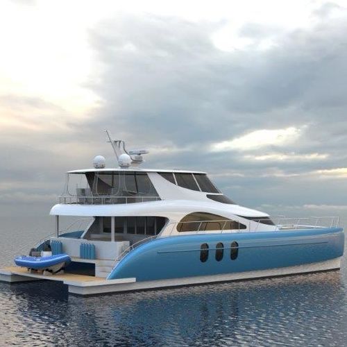Моторная яхта катамаран - PP 58 - Powerplay Power Catamarans - крупная круизная / высокоэффективная / для экспедиций