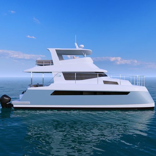 Быстроходный катер катамаран - Powerplay  42 - Powerplay Power Catamarans - с внутренним мотором / двухмоторный / с флайбриджем