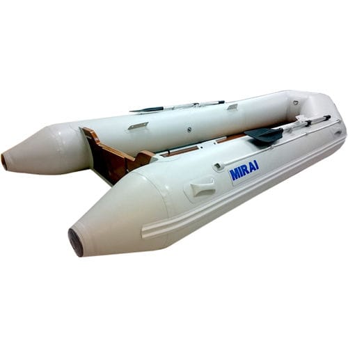Надувная лодка c подвесным мотором - PANEL BOT 3,50 mt. - MIRAI - складная / макс. 4 человека / деревянный пол