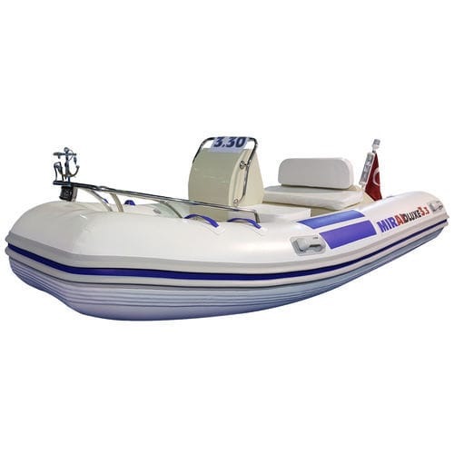 Надувная лодка c подвесным мотором - 330 DELUXE - MIRAI - RIB / открытая / с боковой консолью