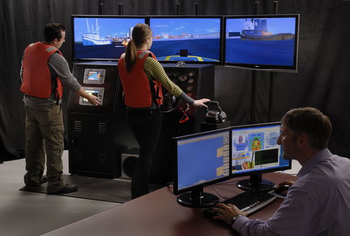 Тренажер для навигации - MissionQuest - Fast Rescue Craft Training - Virtual Marine Technology Inc.