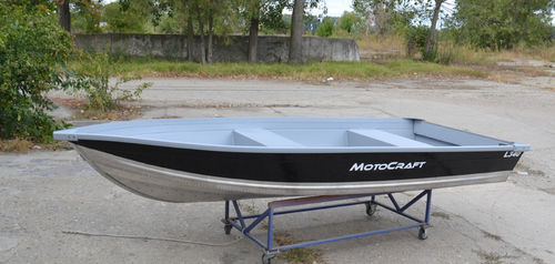 Ботик c подвесным мотором - L340 - MOTOCRAFT BOATS SRL - открытый / для спортивной рыбалки / из алюминия