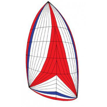 Асимметричный спинакер - ASY18 - Spinnaker One - для круизного парусного судна / с трирадиальным кроем