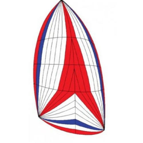 Асимметричный спинакер - ASY13 - Spinnaker One - для круизного парусного судна / с трирадиальным кроем / нейлоновый