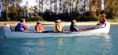 Универсальное каноэ - Mariner - Clipper Canoes - 8 мест / из стекловолокна / из кевлара