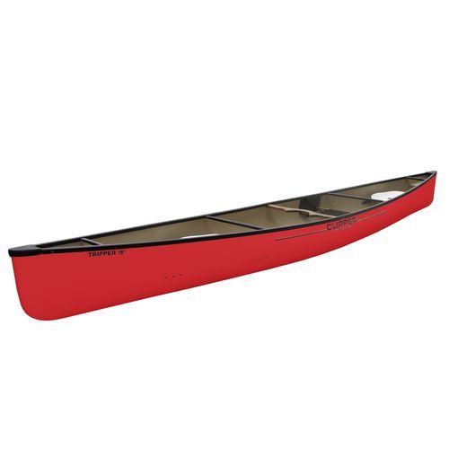 Универсальное каноэ - Tripper-S - Clipper Canoes - тандем / красное / зеленое