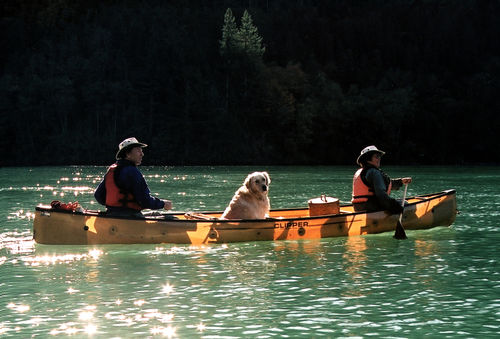 Каноэ для рыбной ловли - Escape - Clipper Canoes - 2 места / из стекловолокна / из кевлара