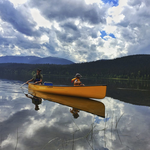Универсальное каноэ - 16′ Ranger - Clipper Canoes - для досуга / 2 места / красное