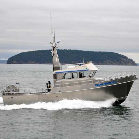 Профессиональный катер профессиональное рыболовное судно - 55' Combination - Rozema Boats Works - с внутренним мотором / из алюминия