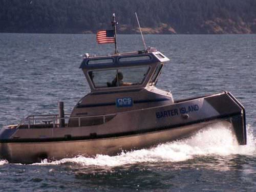 Профессиональный катер буксир - 25’ - Rozema Boats Works - с внутренним мотором / из алюминия