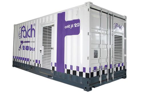 Очиститель под высоким давлением для судостроительной верфи - g542 - Falch - установленный на шасси / с электродвигателем