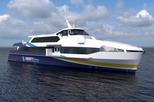 Пассажирский паром CCS - IC21204 - Incat Crowther - RINA / из алюминия / гибридный