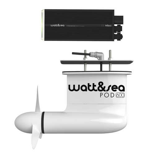 Гидрогенератор для круизного парусного судна - POD 600 - Watt&Sea - для катера