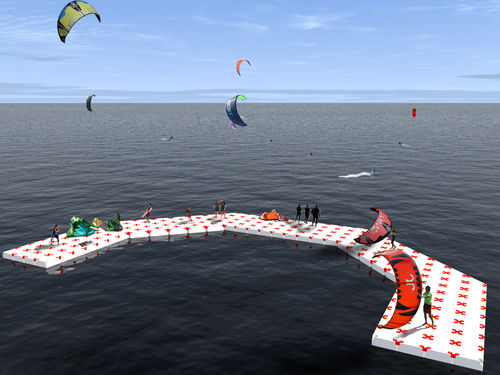 Плавучая платформа - TAFF - Modular Floating System - модульная