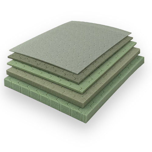 Материал для прослойки из губки - 3D|CORE™ PET GR - 3D|CORE GmbH & Co. KG - сотовая конструкция / высокоэффективный / переработанный