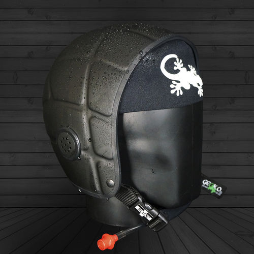 Шлем для водных видов спорта - Surf in Matt Black - Gecko Headgear - для взрослых