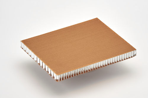 Сэндвич-панель для перегородки на судне - ALUSTEP® F - Cel Components s.r.l.  - для благоустройства судов / для пола судна / сотовая панель из алюминия