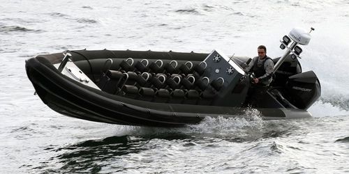 Профессиональный катер катер береговой охраны - 9.5M - Tornado Boats - спасательное судно / c подвесным мотором / надувная лодка с полужестким корпусом