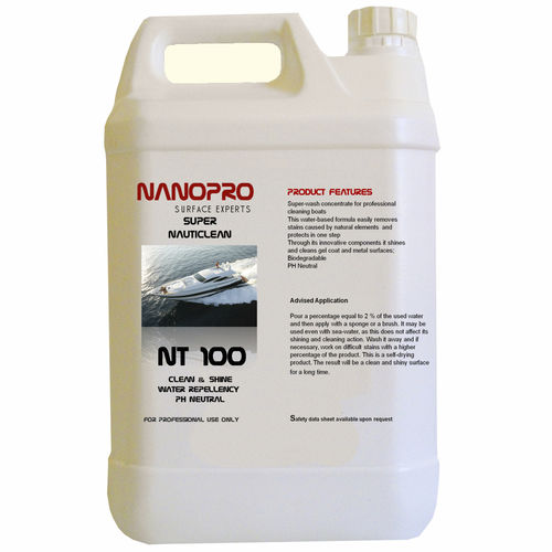 Очиститель для любых поверхностей - NT 100  - NanoPro Surface Experts - для катера / с наночастицами
