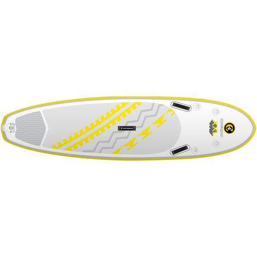 Надувная SUP-доска - XXL 10'8 - C4 Waterman - универсальная / прогулочная / для начинающих