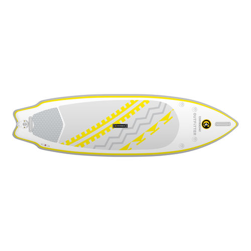 Надувная SUP-доска - Outfitter 10'10 - C4 Waterman - универсальная / прогулочная / для начинающих