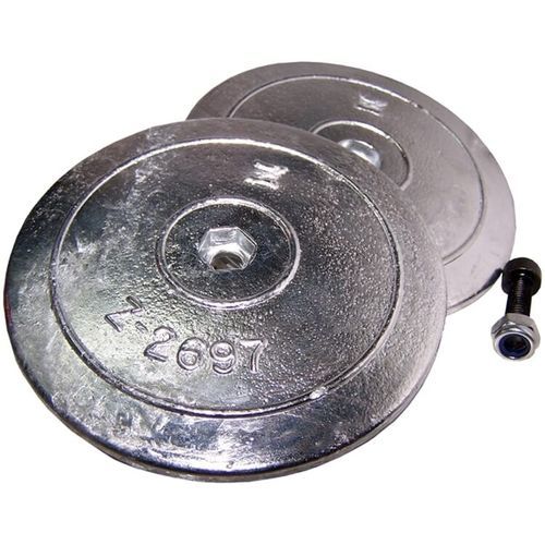 Анод для катодной защиты для катера - Z-2697 - Zineti SAU - Cathodic Protection - для парусника / из цинка / для закрылка