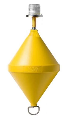 Сигнальный буй - GA6040 - CAN-SB MARINE PLASTICS - отметка диапазона / из пластика / с сигнальным огнем