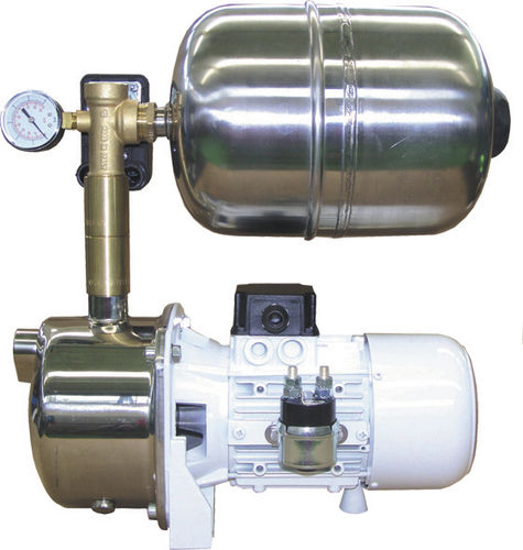 Напорная система водоснабжения насос - J-INOX / 8X - CEM  S.r.l. - аккумулятор / для катера / для пресной воды