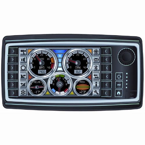 Индикатор для катера - OPUS A6 STANDARD BASIC - MOTRONICA  - многофункциональный / LCD / цифровой