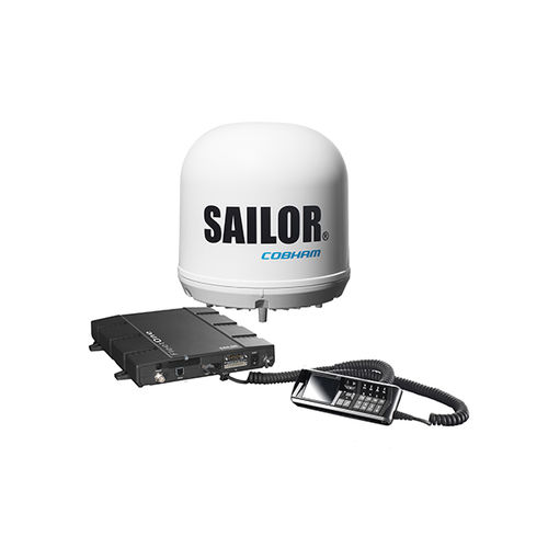 ИНМАРСАТ система коммуникации - SAILOR Fleet One - Cobham - для судна / FleetBroadband