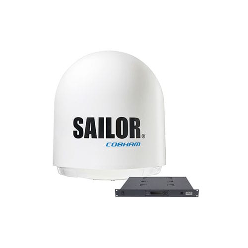 Антенна VSAT - SAILOR 900 - Cobham - Satcom / Ка-диапазон / для катера
