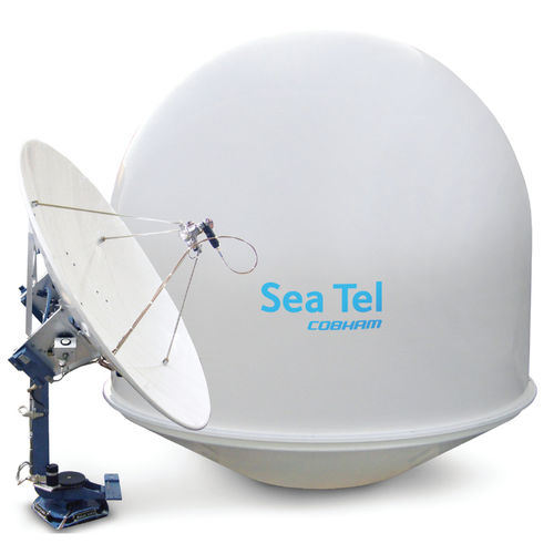 Антенна ТВ - Sea Tel 6004 - Cobham - спутниковая / Ku-диапазон / для катера